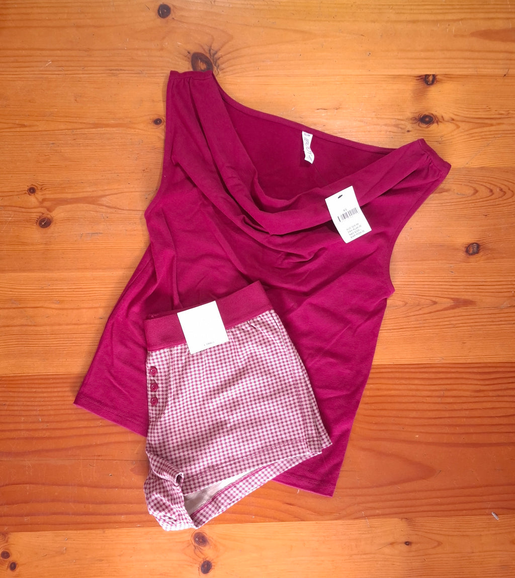 Cotton On Womens Dreamy Soft Tank and Dreamy Soft BoyShort