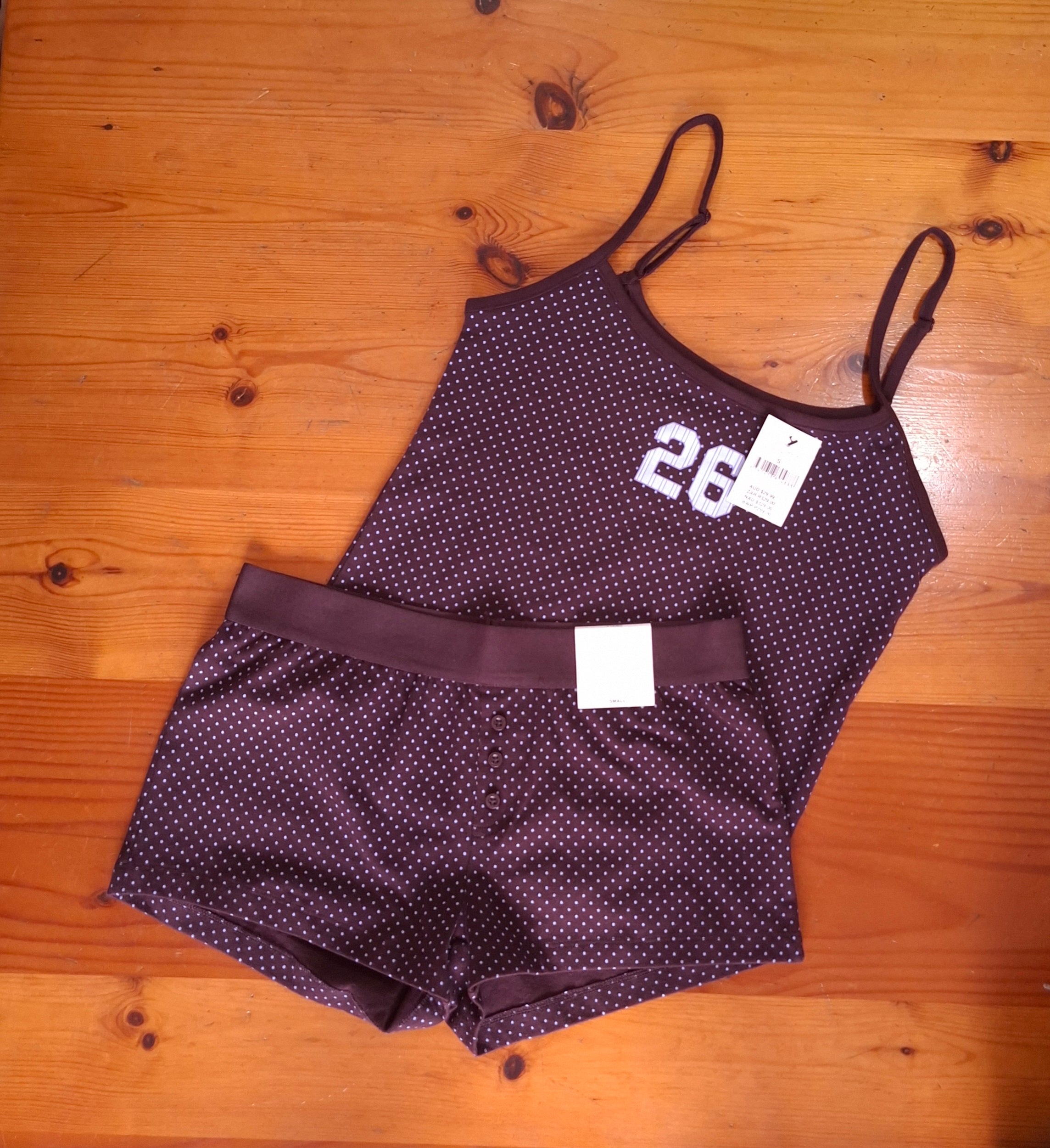 Cotton On Womens Dreamy Soft Longline Cami and Dreamy Soft BoyShort