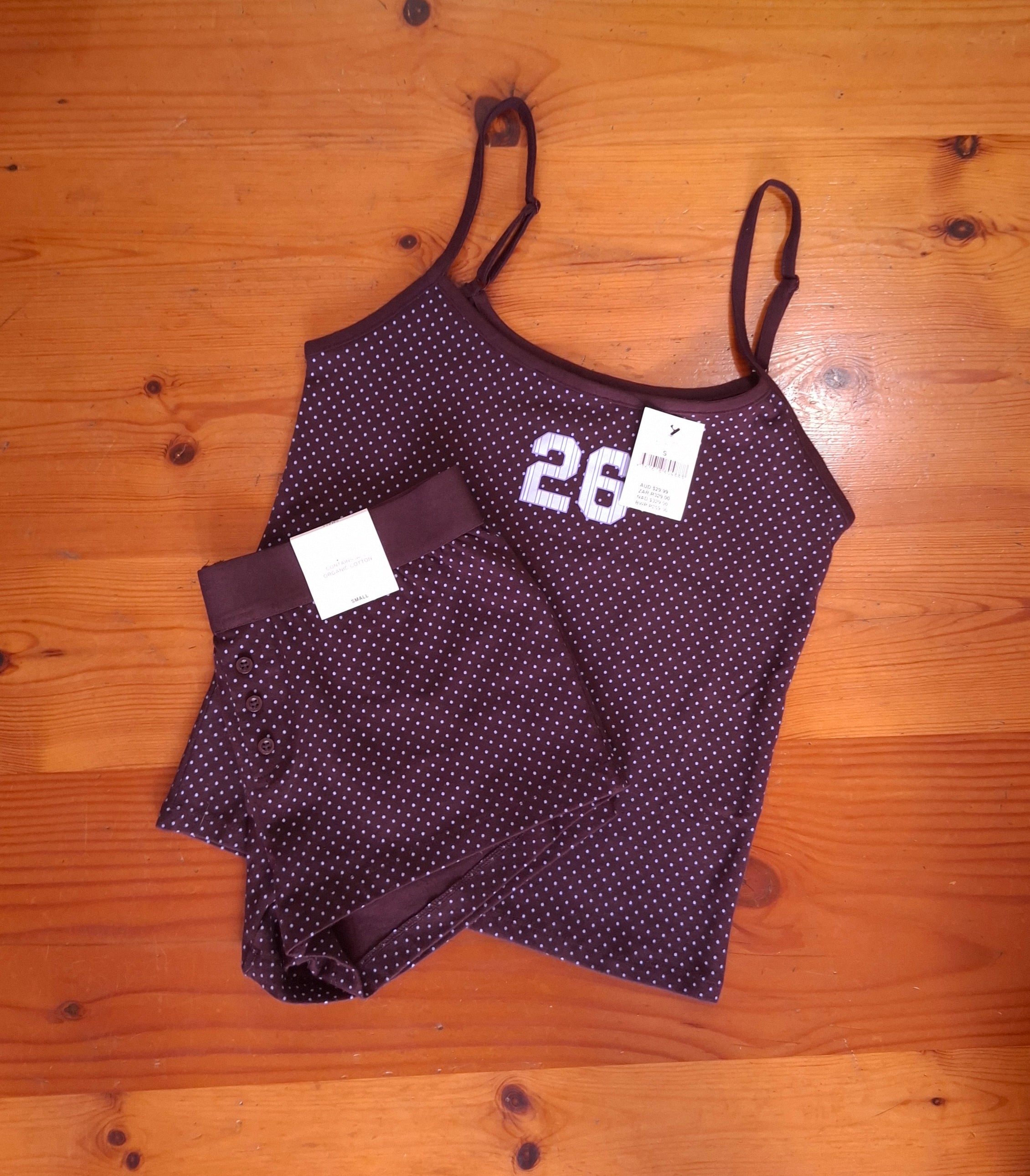 Cotton On Womens Dreamy Soft Longline Cami and Dreamy Soft BoyShort
