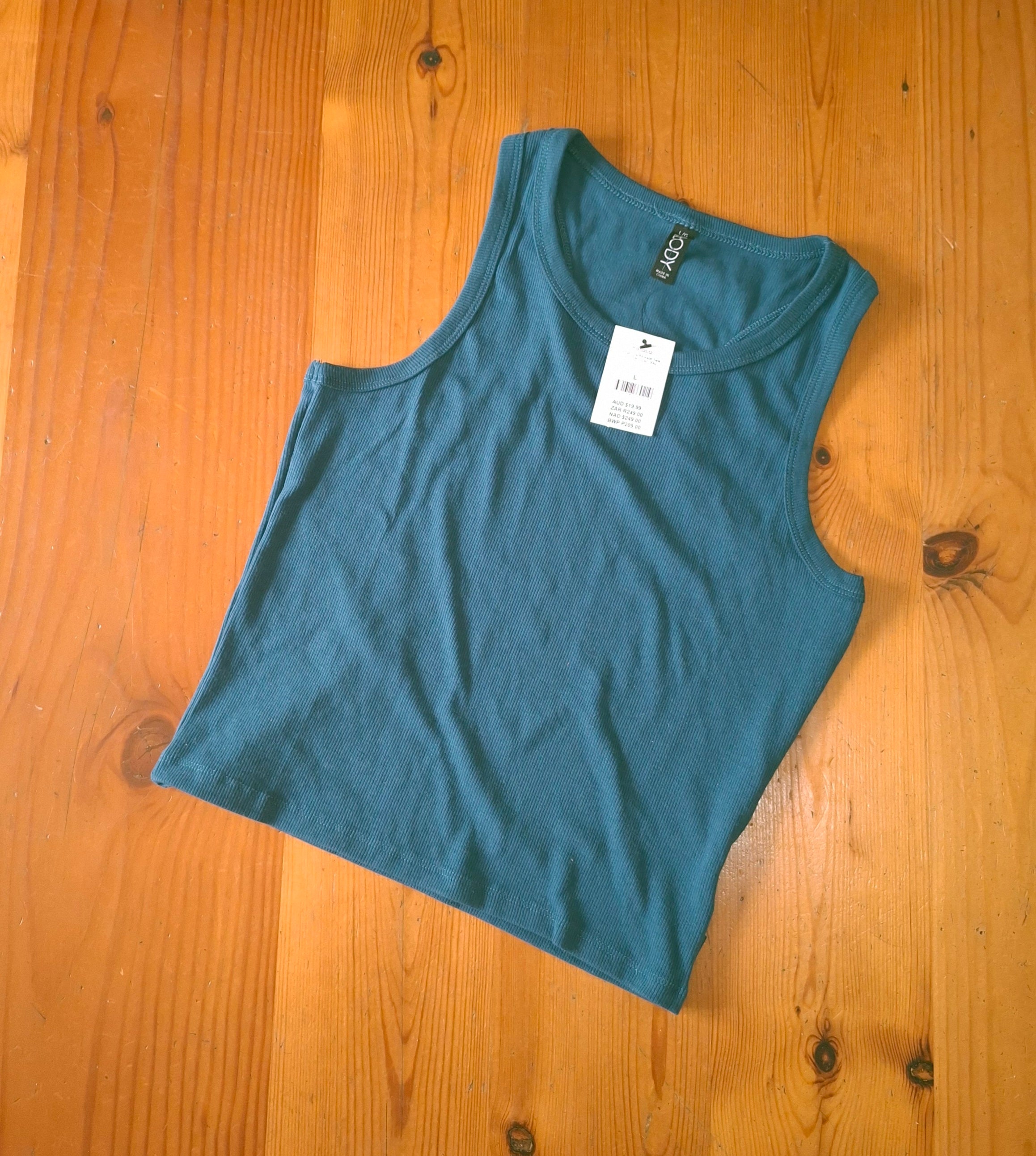 Cotton On Womens Active Core Rib Racer Tank