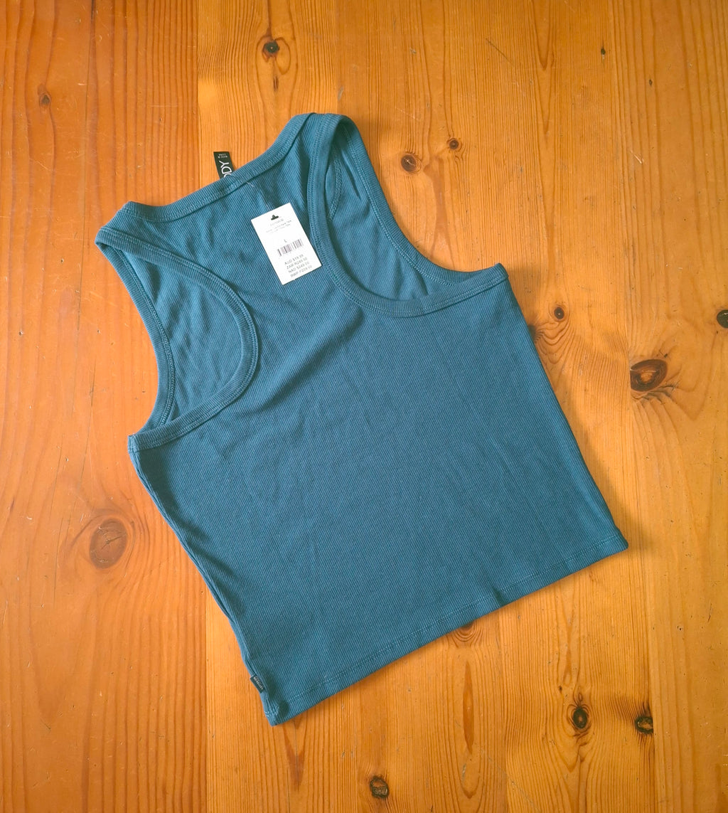 Cotton On Womens Active Core Rib Racer Tank