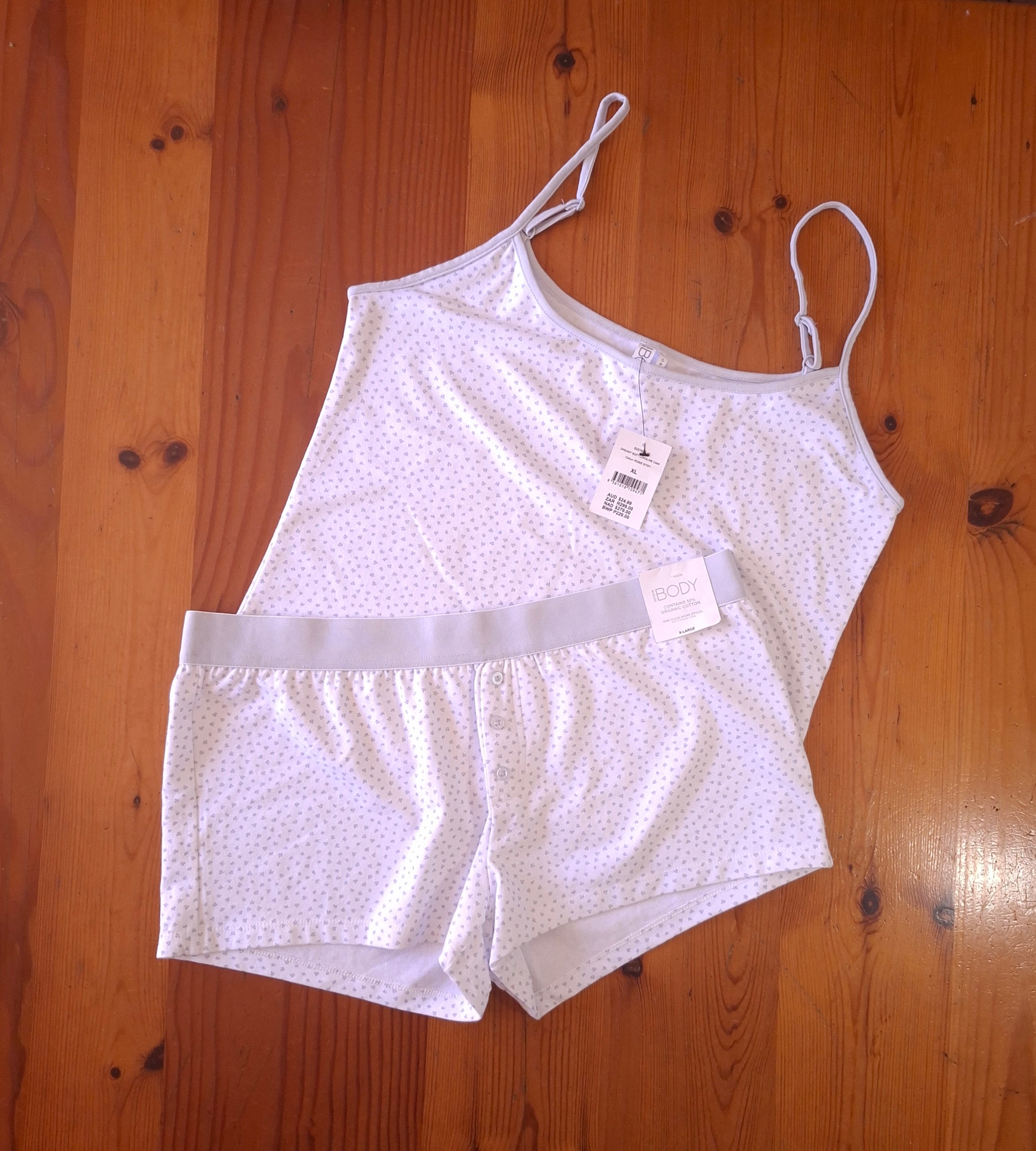 Cotton On Womens Dreamy Soft Longline Cami and Dreamy Soft BoyShort