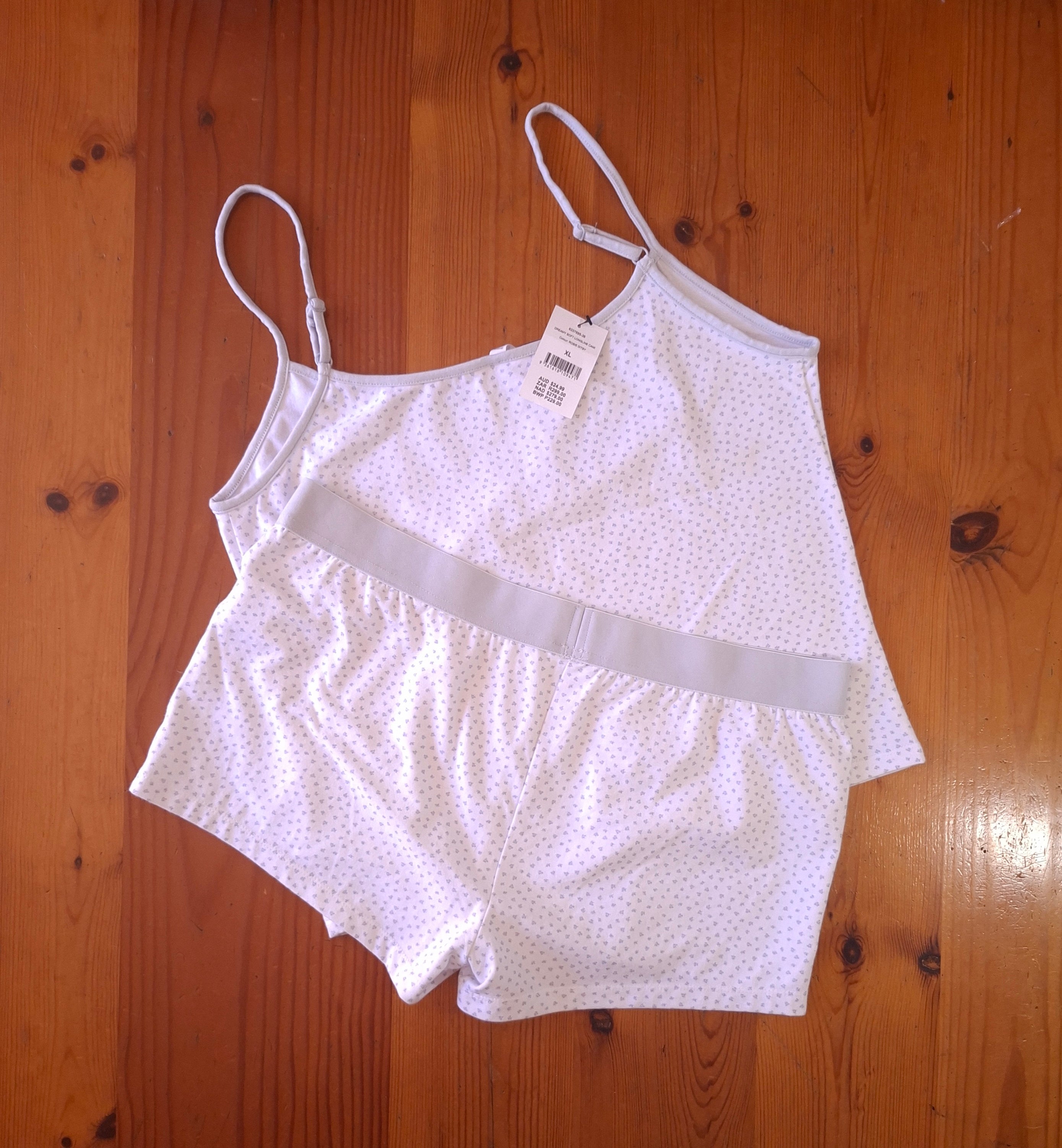 Cotton On Womens Dreamy Soft Longline Cami and Dreamy Soft BoyShort