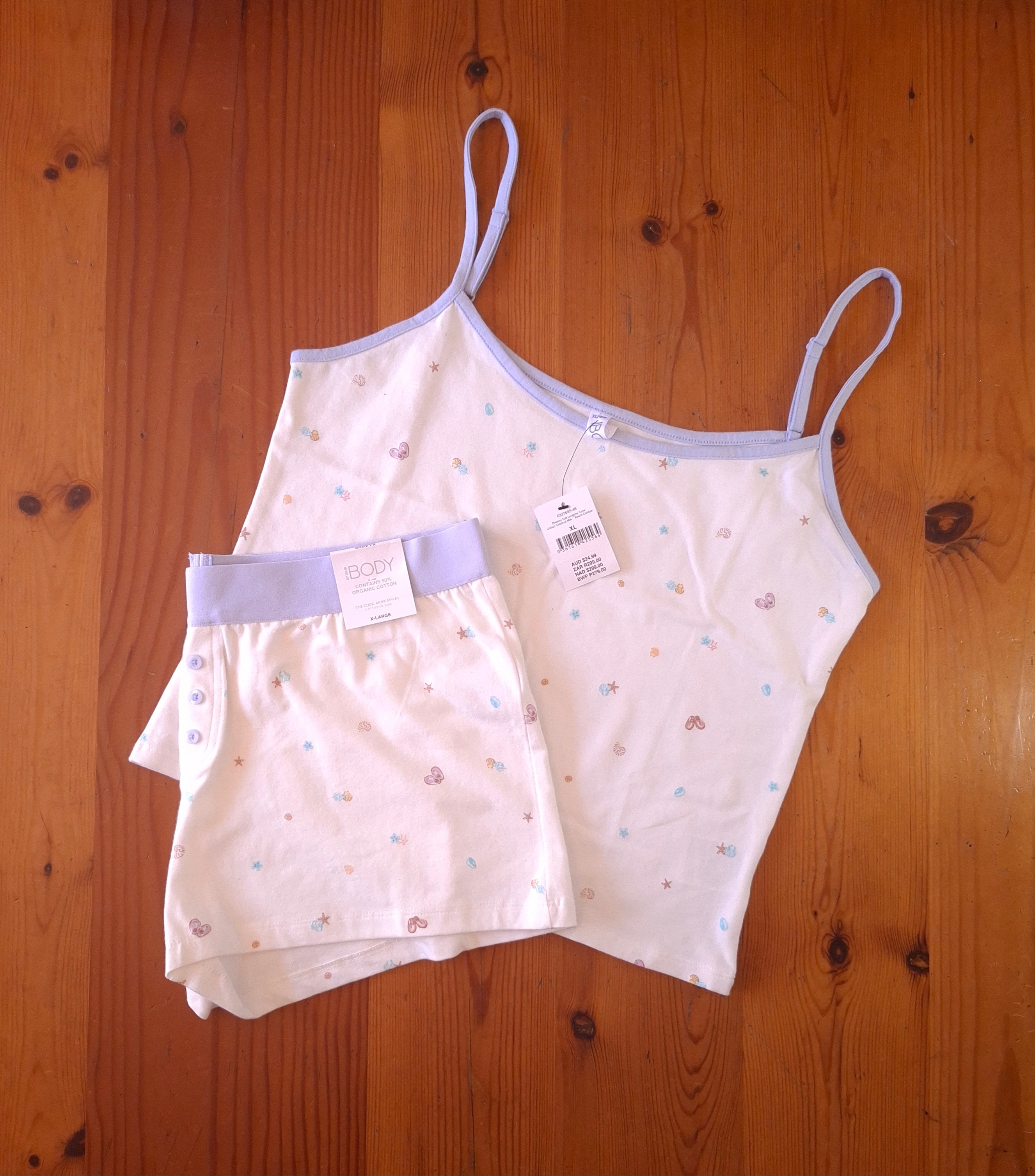 Cotton On Womens Dreamy Soft Longline Cami and Dreamy Soft BoyShort