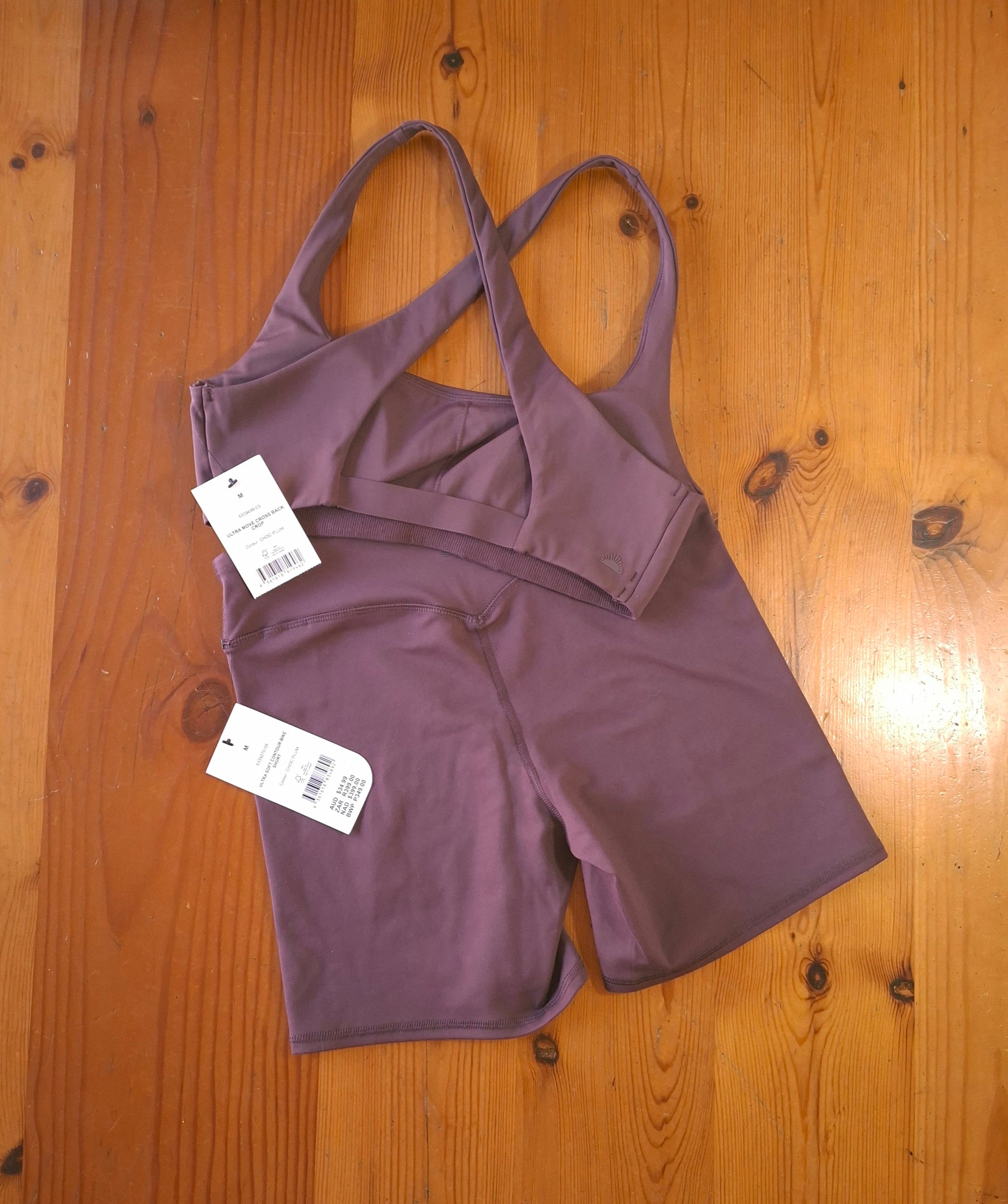 Cotton On Womens Gym Set Ultra Move Cross Back Crop