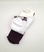 Cotton On Women's The Perfect Pair Frill Crew Sock 2PK