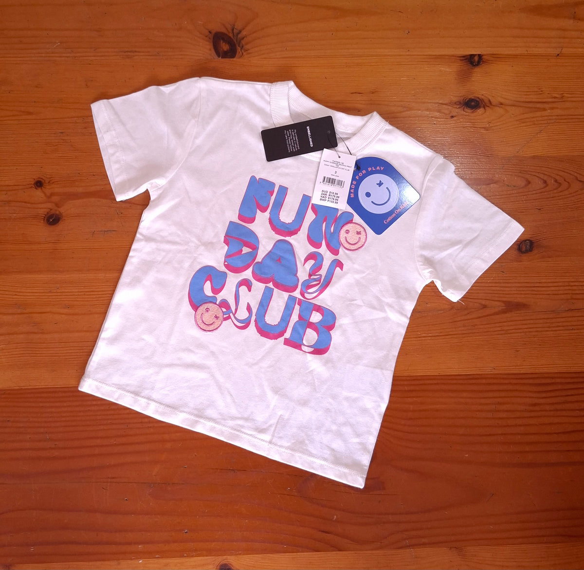 Cotton On Girls Poppy Oversize Graphic Print Tee