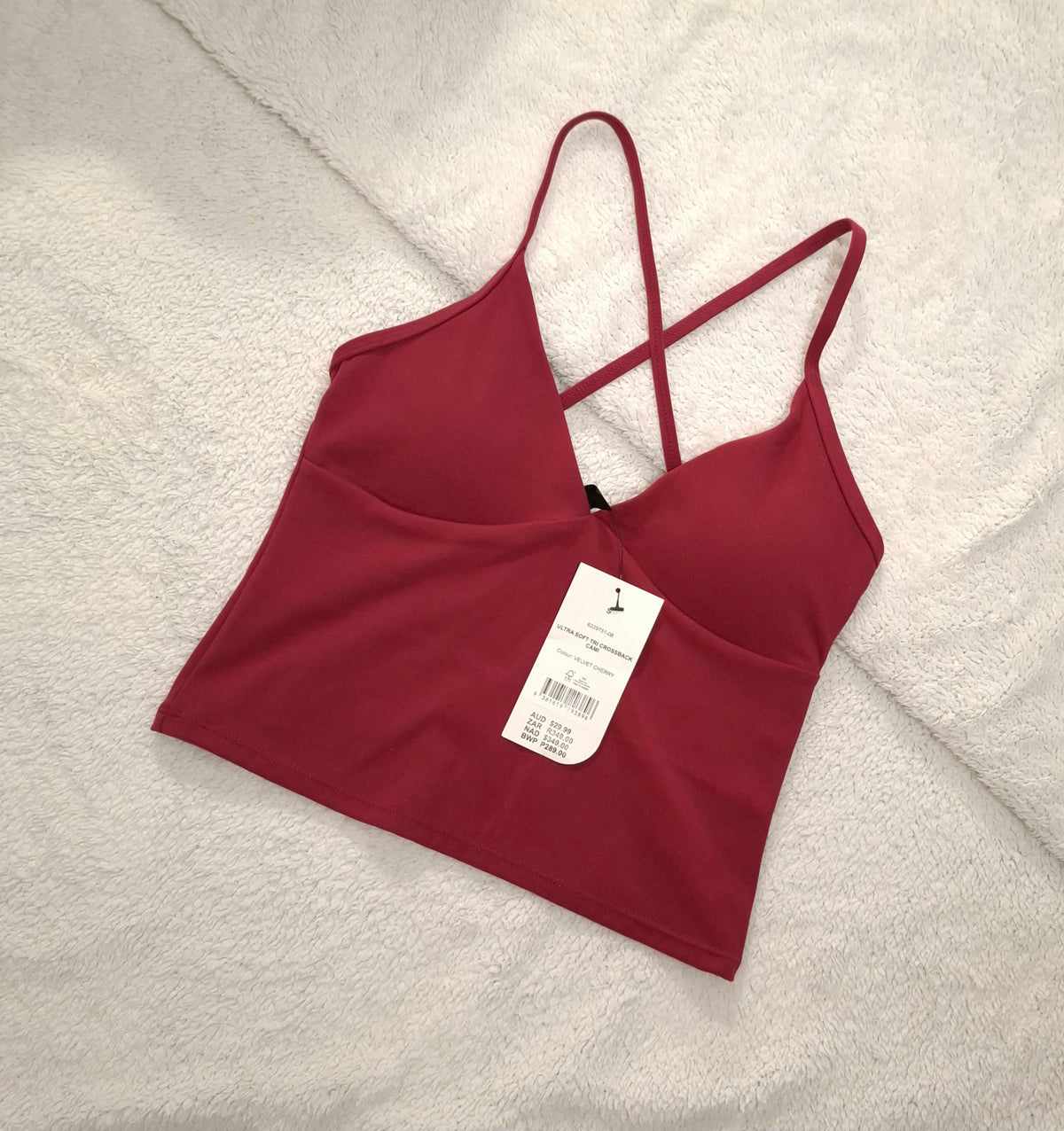 Cotton on Women's Ultra Soft Tri CrossBack Cami