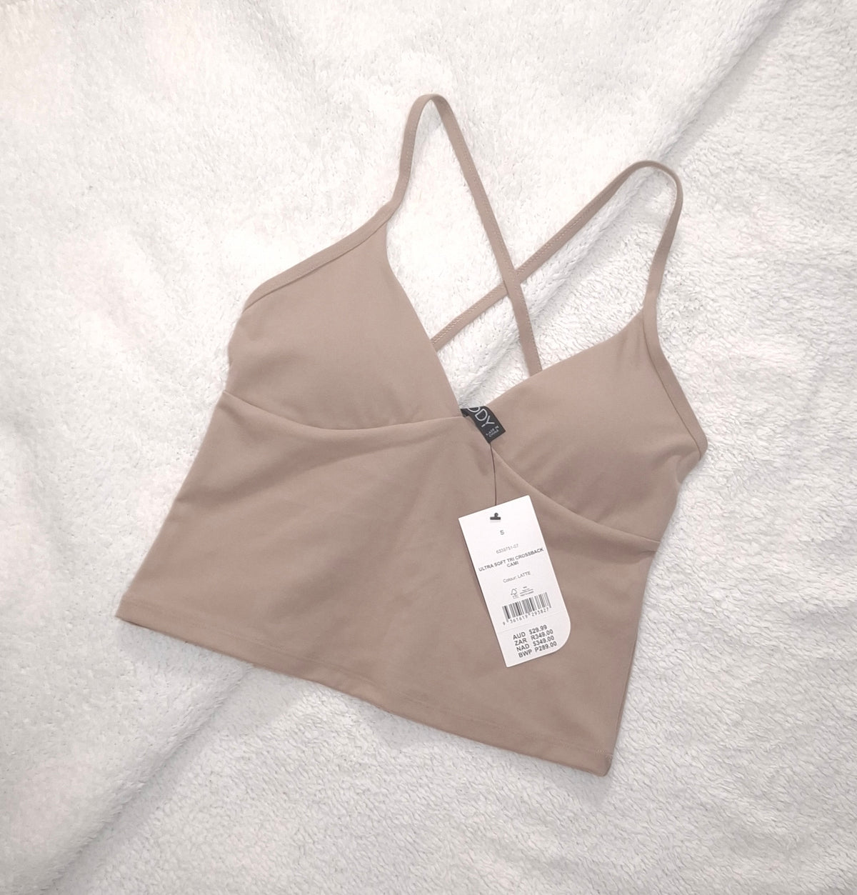 Cotton on Women's Ultra Soft Tri CrossBack Cami