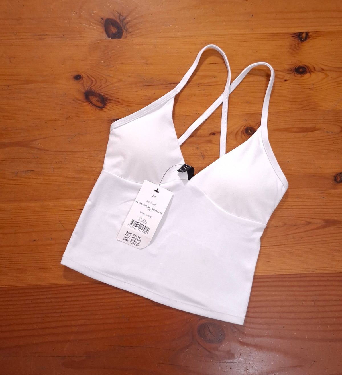 Cotton on Women's Ultra Soft Tri CrossBack Cami