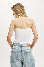 Cotton On Bailey Keyhole Button Detail Halter