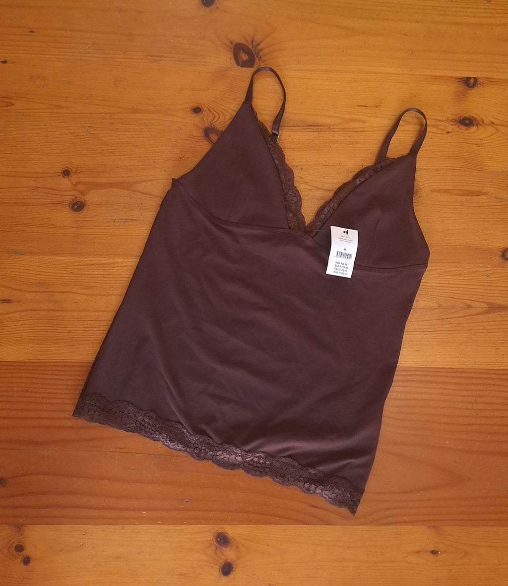 Cotton On Womens Hold Me Lace Trim Cami