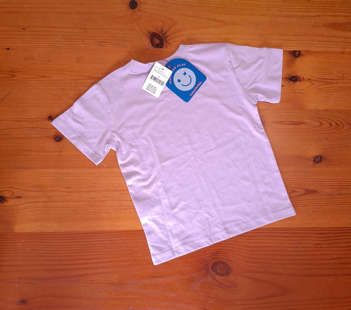 Cotton On Girls Poppy Oversize Graphic Print Tee