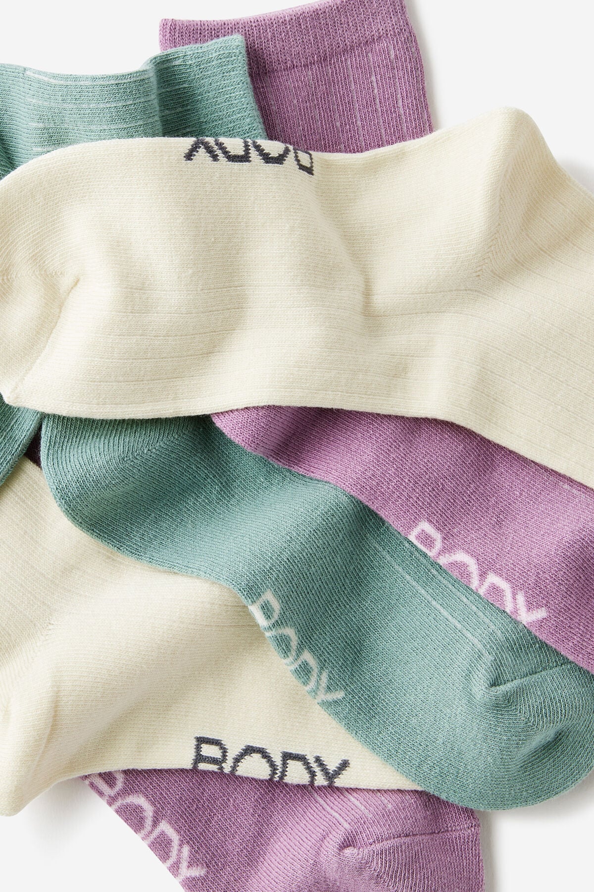 Cotton On Women's Body Mid Crew Socks 3PK