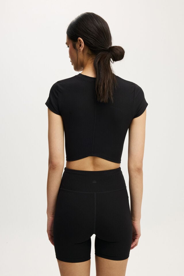 Cotton On Womens Ultra Soft Rib Bike Short