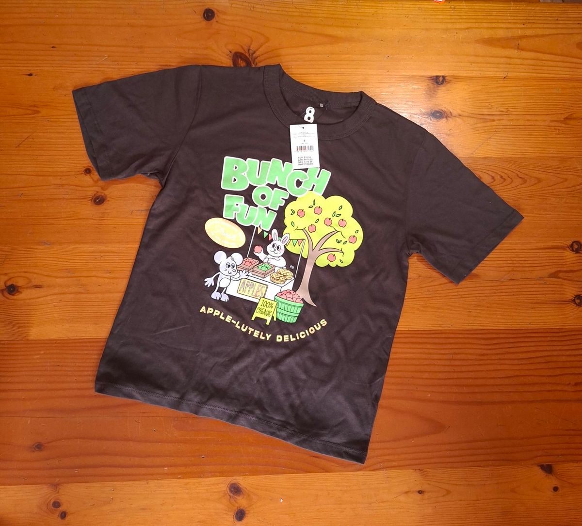 Cotton On Girls Poppy Oversize Graphic Print Tee