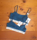 Cotton On Womens Branded Cotton Scoop Bralette and Branded Cotton Balconette Bralette