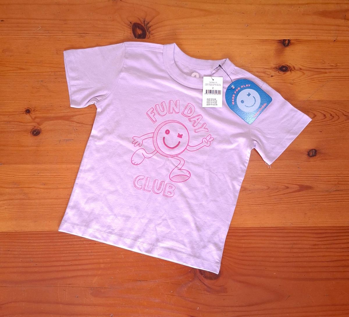 Cotton On Girls Poppy Oversize Graphic Print Tee