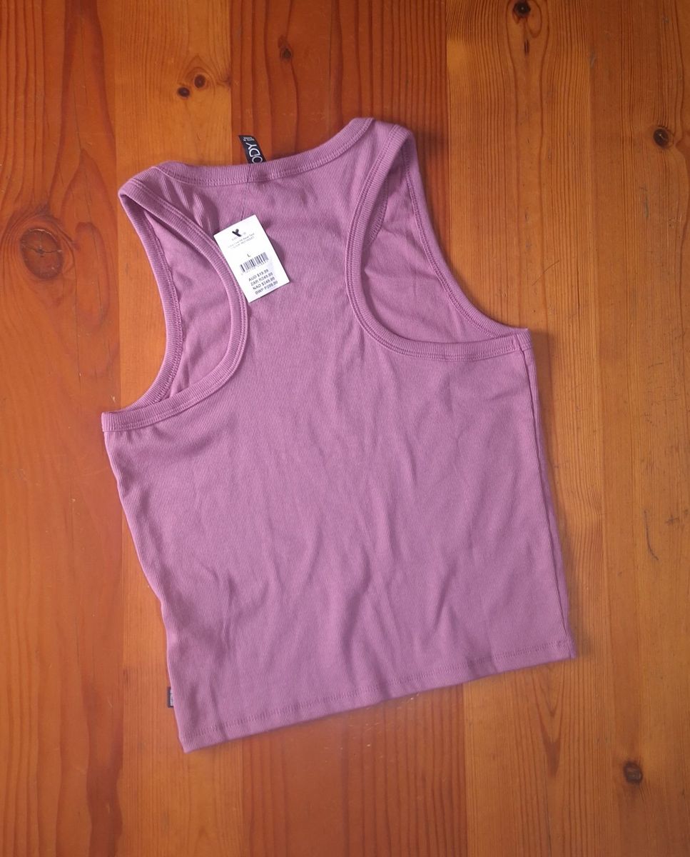Cotton On Womens Active Core Rib Racer Tank