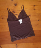 Cotton On Womens Hold Me Lace Trim Cami