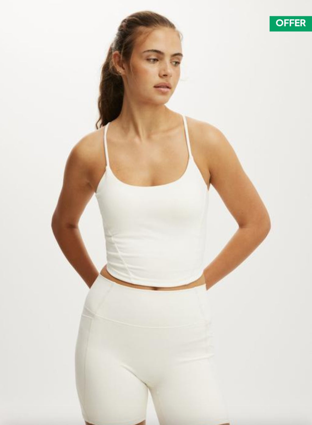 Cotton On Women's Ultra Soft Contour Strappy Back Tank