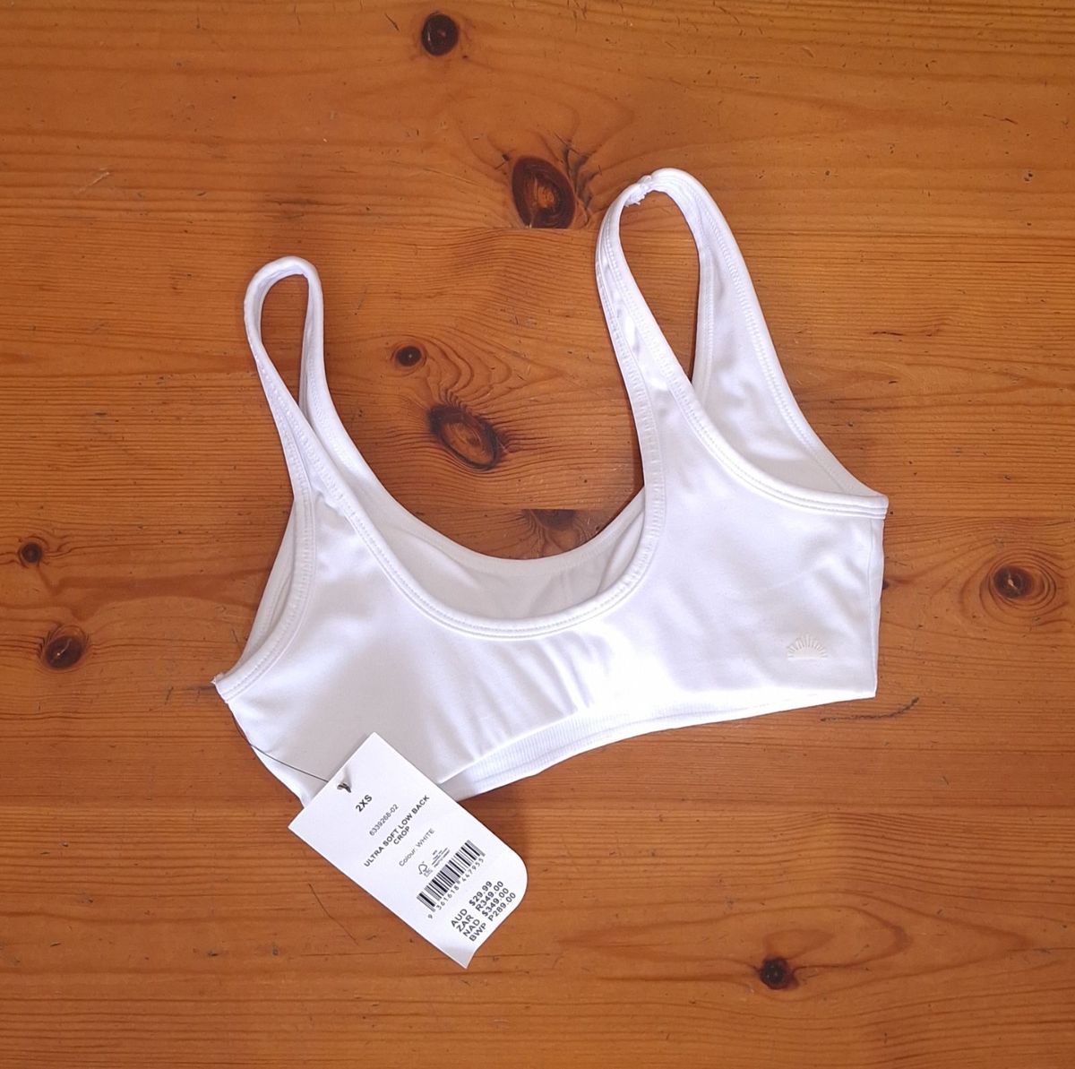 Cotton On Womens Ultra Soft Low Back Crop – A Little This & That
